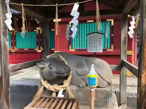 志波彦神社・鹽竈神社の像