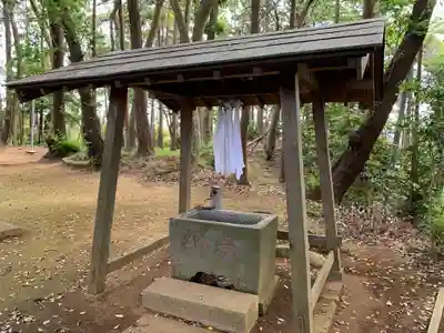 白幡神社の手水舎