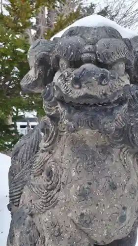 札幌村神社の狛犬