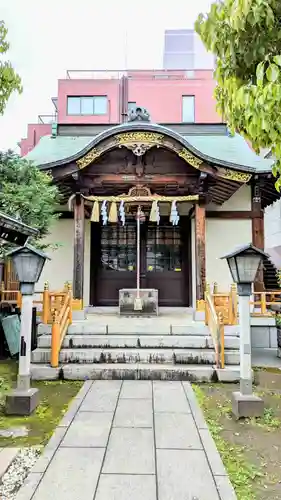 湯島御霊社の本殿・本堂