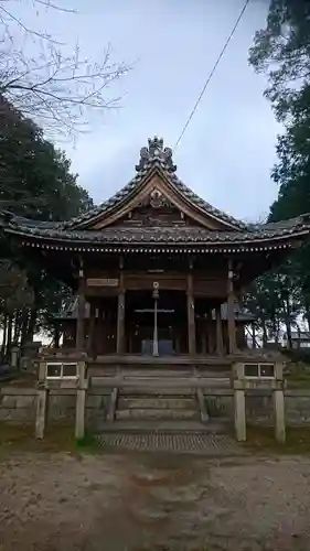 鳴海杻神社の本殿・本堂