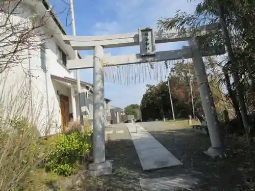 明石神社の鳥居