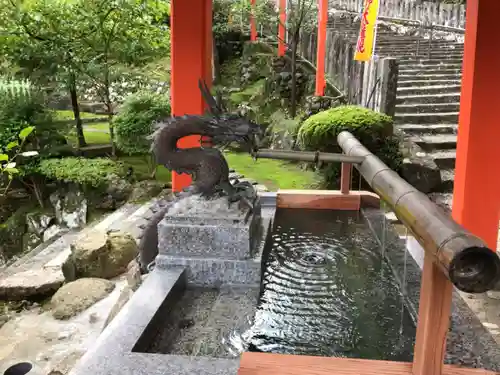 熊野速玉大社の手水舎