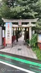 川越八幡宮の鳥居