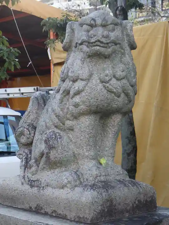 十二所神社の狛犬