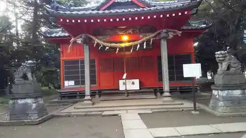 上氷川神社の本殿