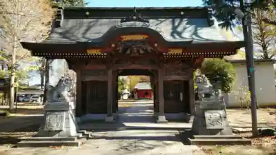 小野神社の山門・神門