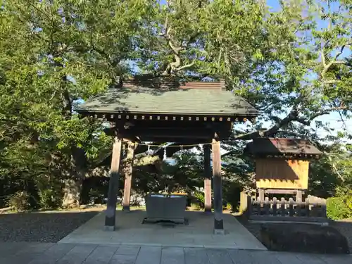 古谷館八幡神社の手水舎