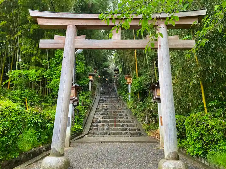 久延彦神社の鳥居