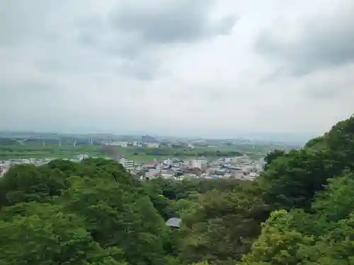 石清水八幡宮の景色