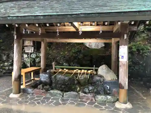 多度大社の手水舎