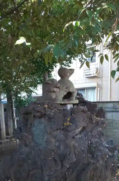 一山神社の狛犬