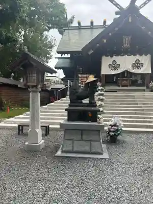 札幌諏訪神社の狛犬