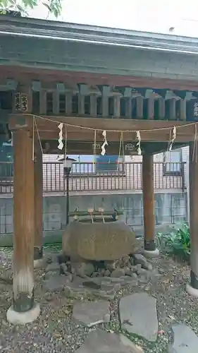 天祖神社の手水舎