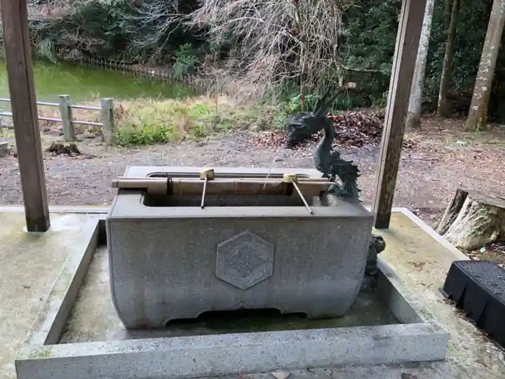 大嶋神社奥津嶋神社の手水舎