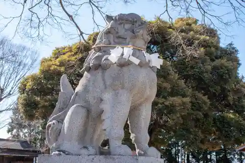 島田八坂神社の狛犬