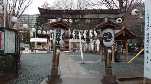 川越熊野神社の鳥居