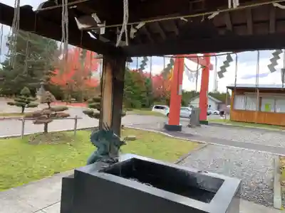 美瑛神社の手水舎