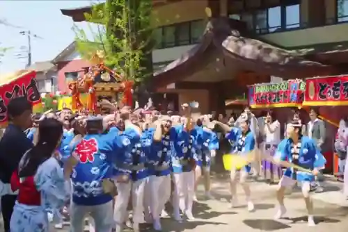 葛西神社のお祭り