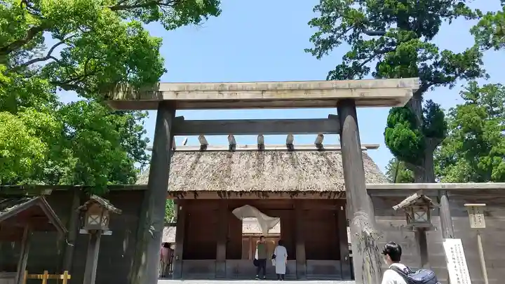 伊勢神宮内宮(皇大神宮)の鳥居
