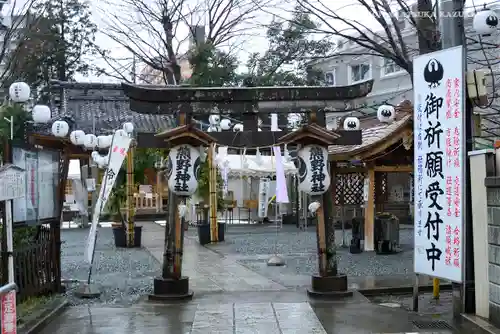 川越熊野神社の鳥居