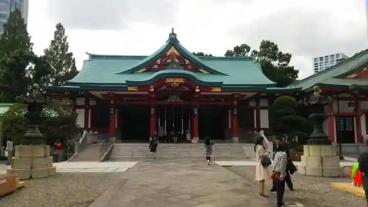 日枝神社の本殿・本堂