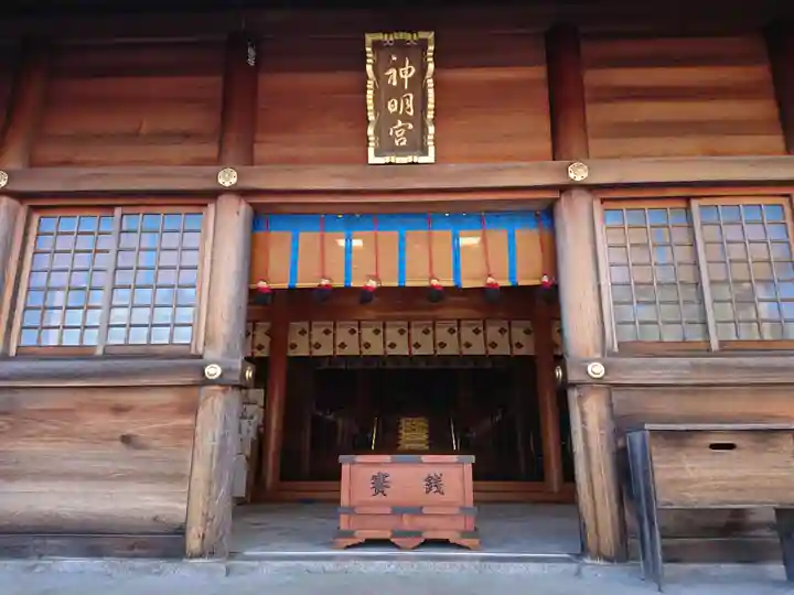 馬頭神明宮の本殿・本堂