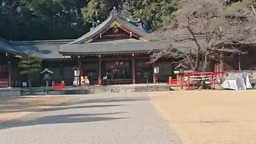 群馬県護国神社の本殿・本堂