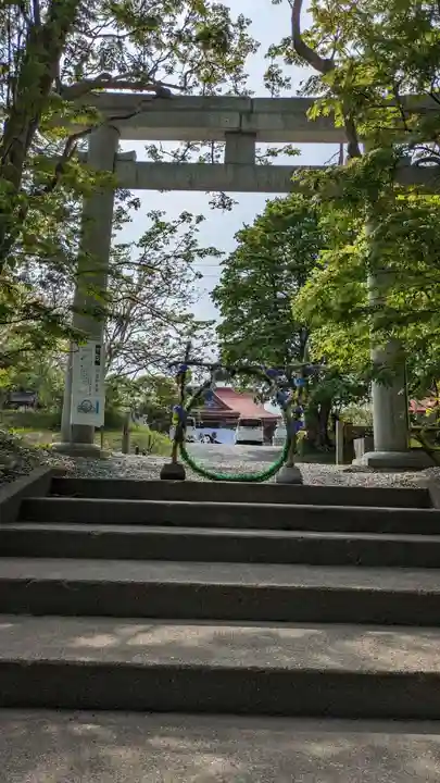 釧路一之宮 厳島神社の鳥居