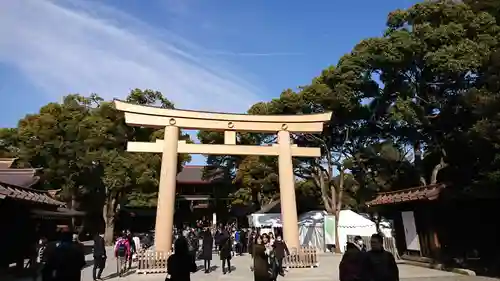 明治神宮の鳥居