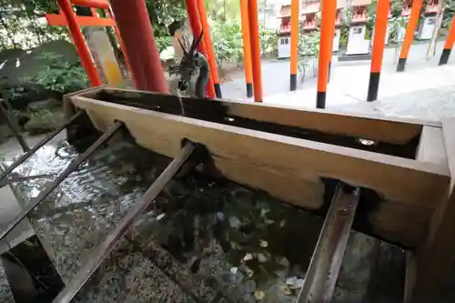 來宮神社の手水舎