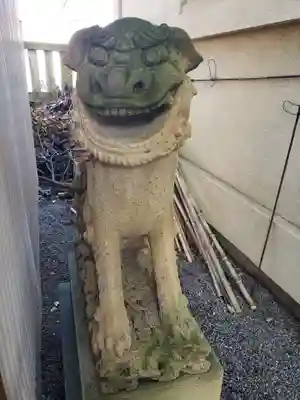 菟橋神社の狛犬