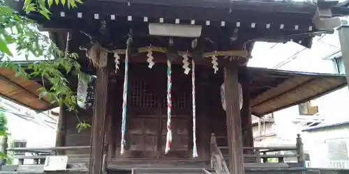 利田神社の本殿・本堂
