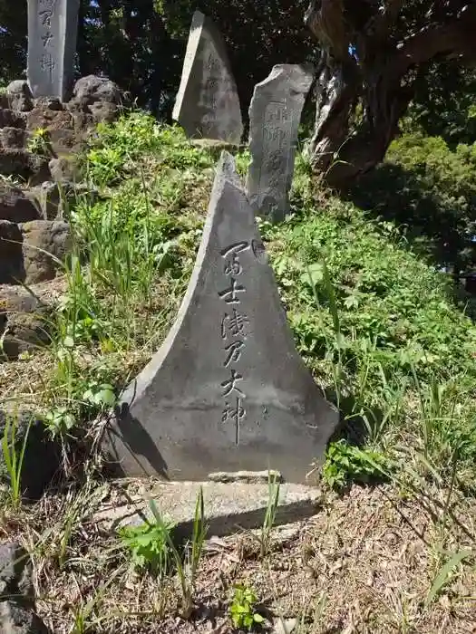 富士浅間神社(大我井神社)(埼玉県)