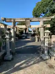 友呂岐神社の鳥居