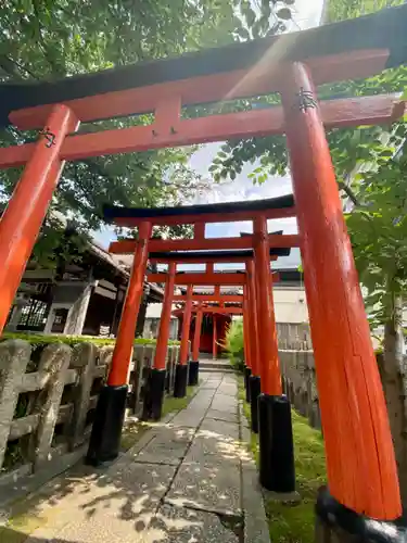 六孫王神社の鳥居