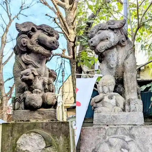 戸越八幡神社の狛犬