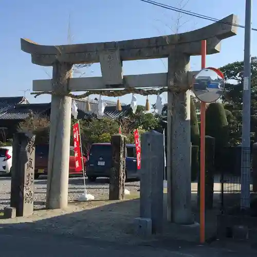 田脇日吉神社の鳥居