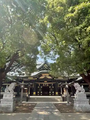 穴八幡宮の本殿・本堂