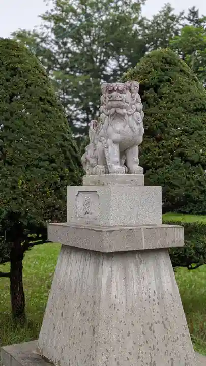更別神社の狛犬