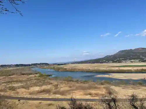 高館義経堂の景色