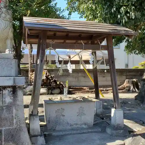 秋葉神社の手水舎