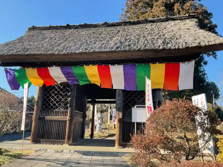 塩船観音寺の山門・神門