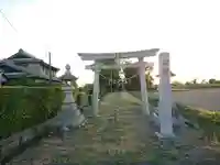 白山社(千代)の鳥居