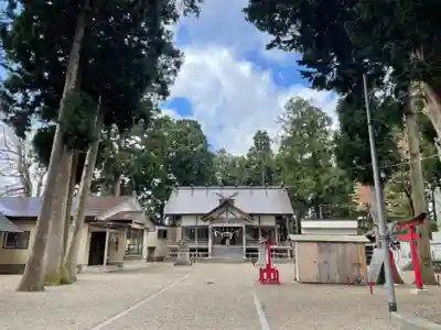 意冨比神社の本殿・本堂