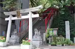 三田春日神社の鳥居