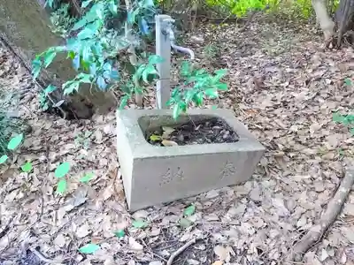 景清神社の手水舎