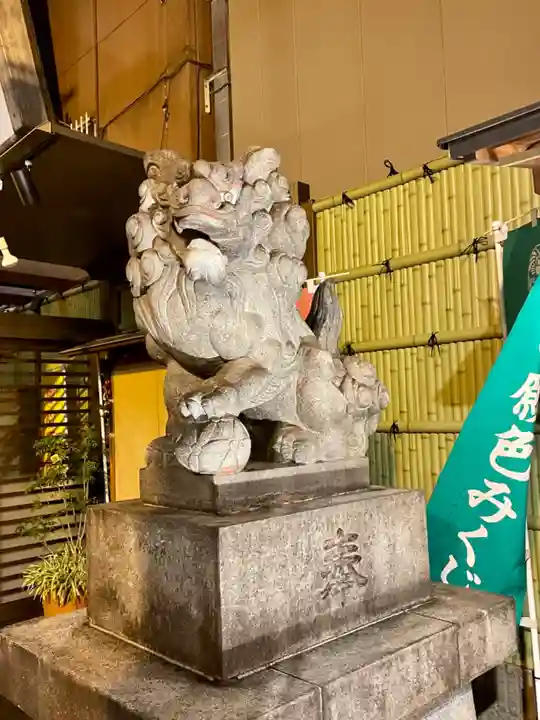 烏森神社の狛犬