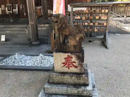 高宮八幡宮の狛犬