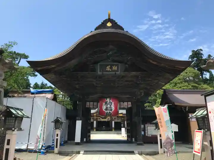 竹駒神社の山門・神門